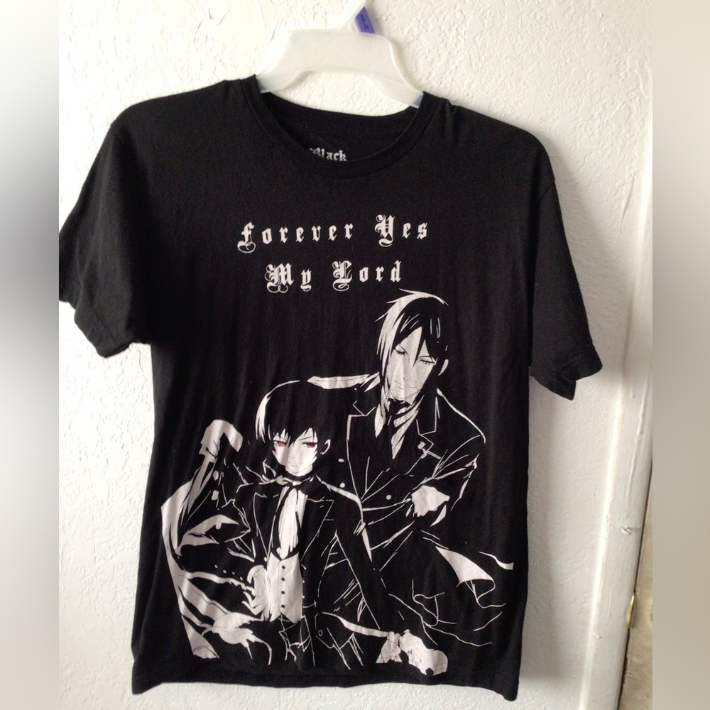Black butler shirt